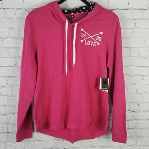 Cozy Zoe Hot Pink Medium Hoodie NWT